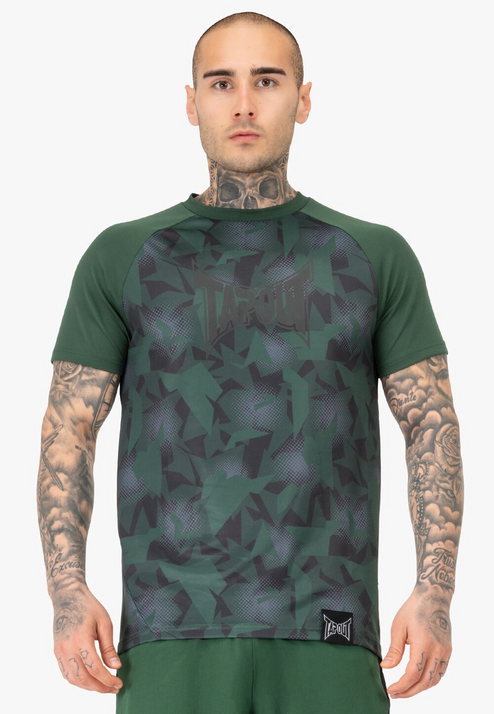 Tapout Herren Funktionsshirt normale Passform TRAINING GRAPHIC TEE