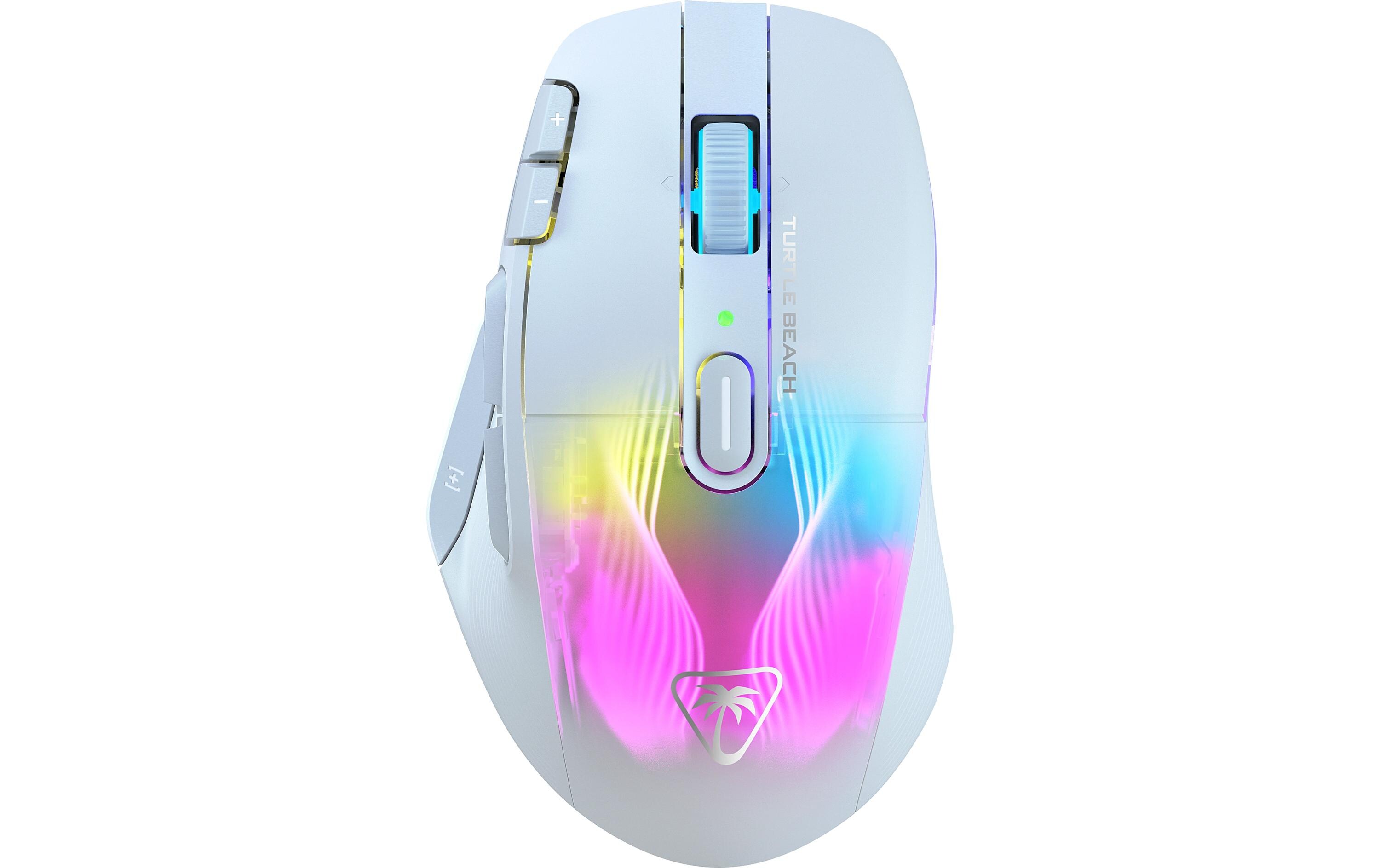 Gaming-Maus Kone XP Air Weiss<br>Kabellose Präzisionsspielmaus mit einstellbarer DPI, ergonomischem Design und programmierbaren Tasten für ultimative Kontrolle und Komfort beim Spielen