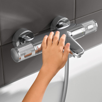 Grohe Thermostatische Badkraan Precision Feel Chroom 15 cm