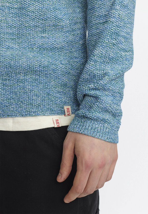 RVLT - Revolution Knit Sweater Turquise