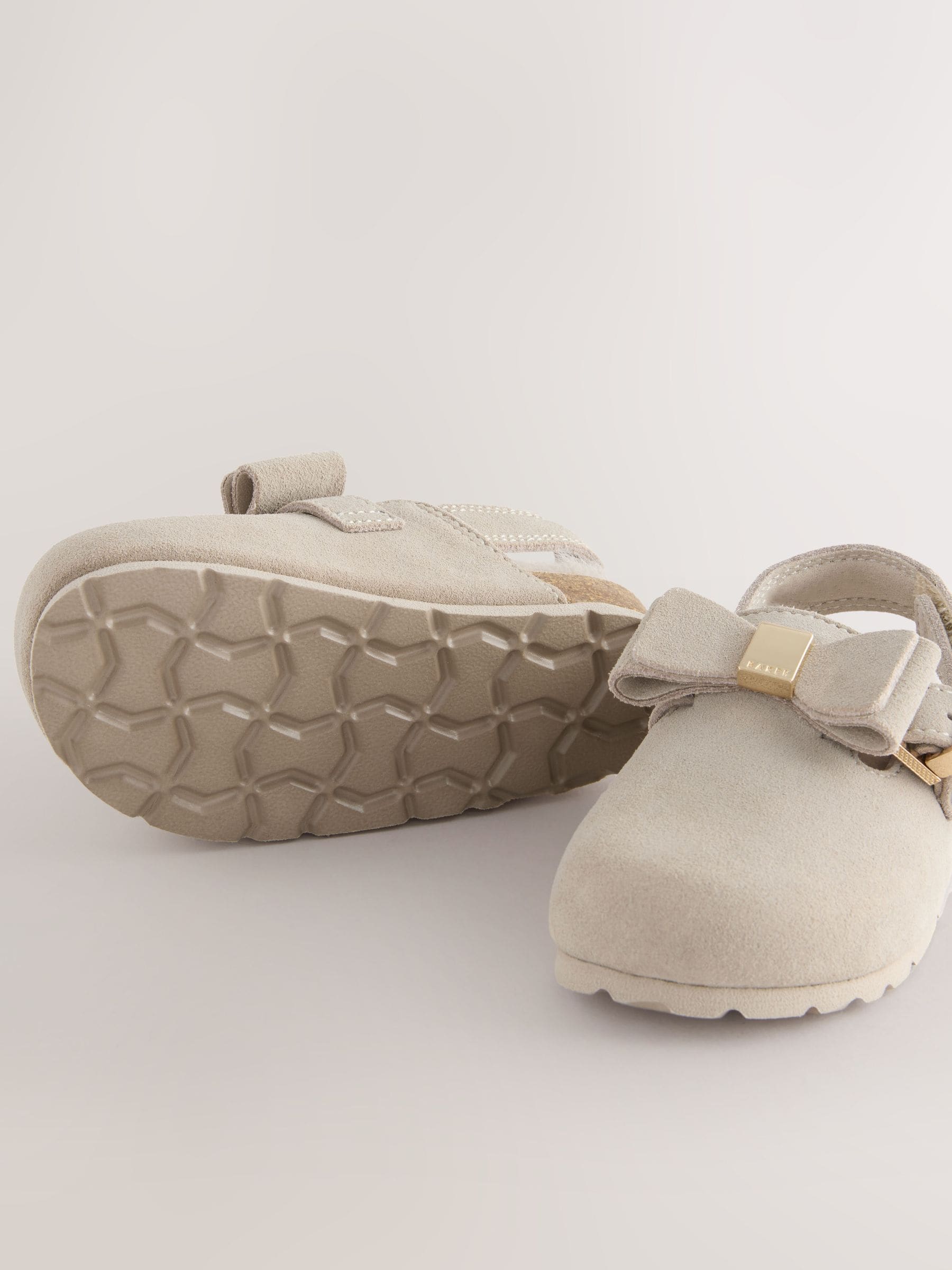 Pastelgeel - Baker by Ted Baker Girls Sling Back Mule Clog Slippers