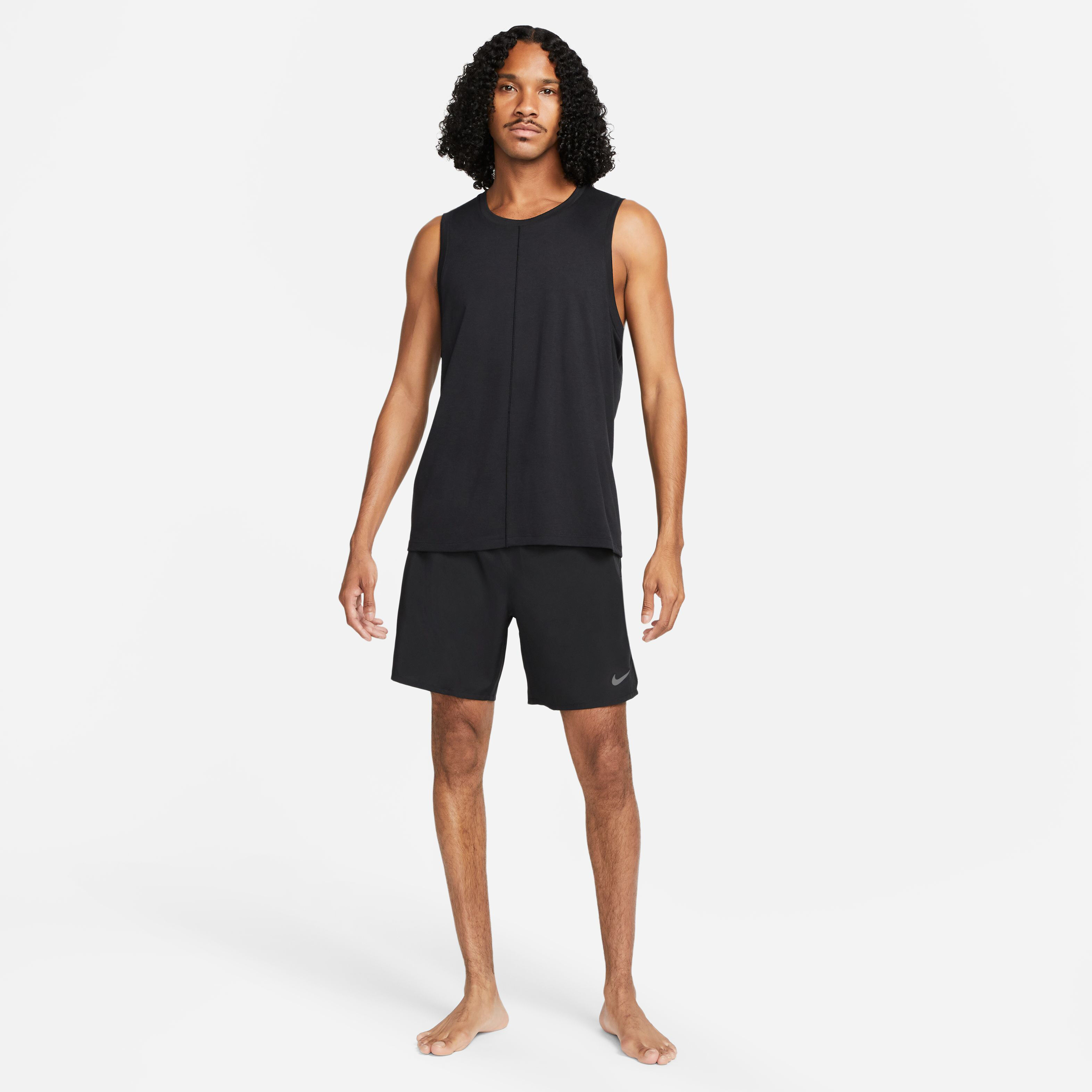 Nike Dri-Fit Challenger 7in 2in1 Short De Running Hommes - Noir , Gris
