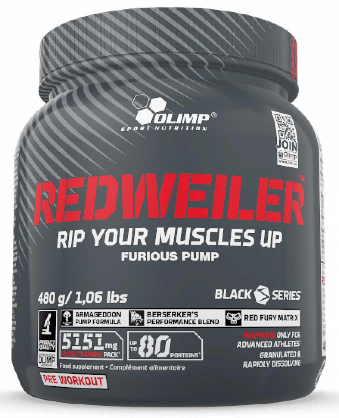 Olimp Redweiler 480g