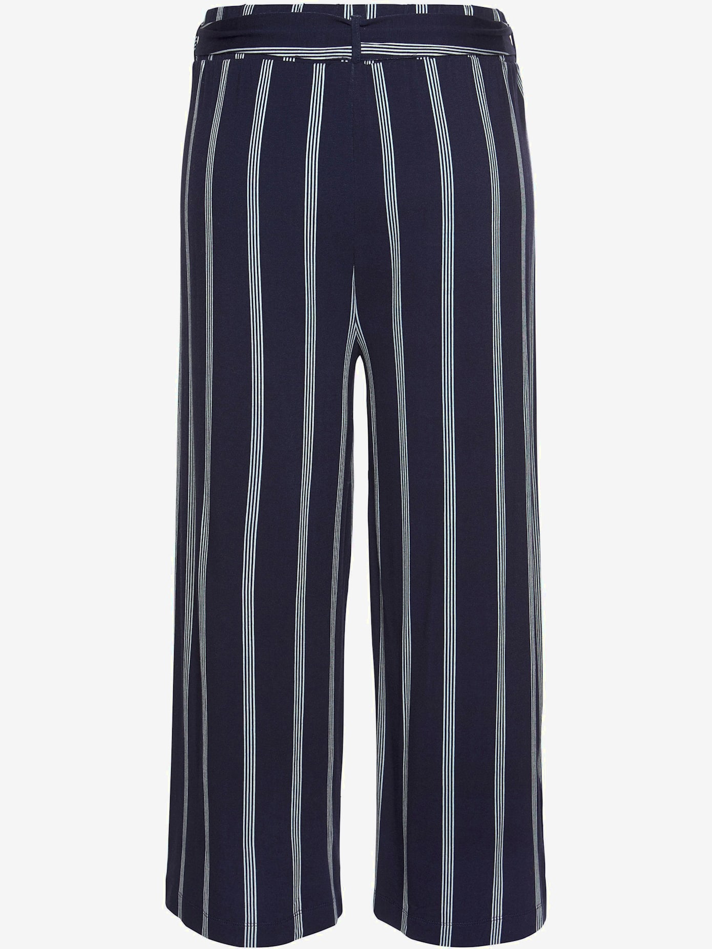 Jupe-culotte rayée en jersey
