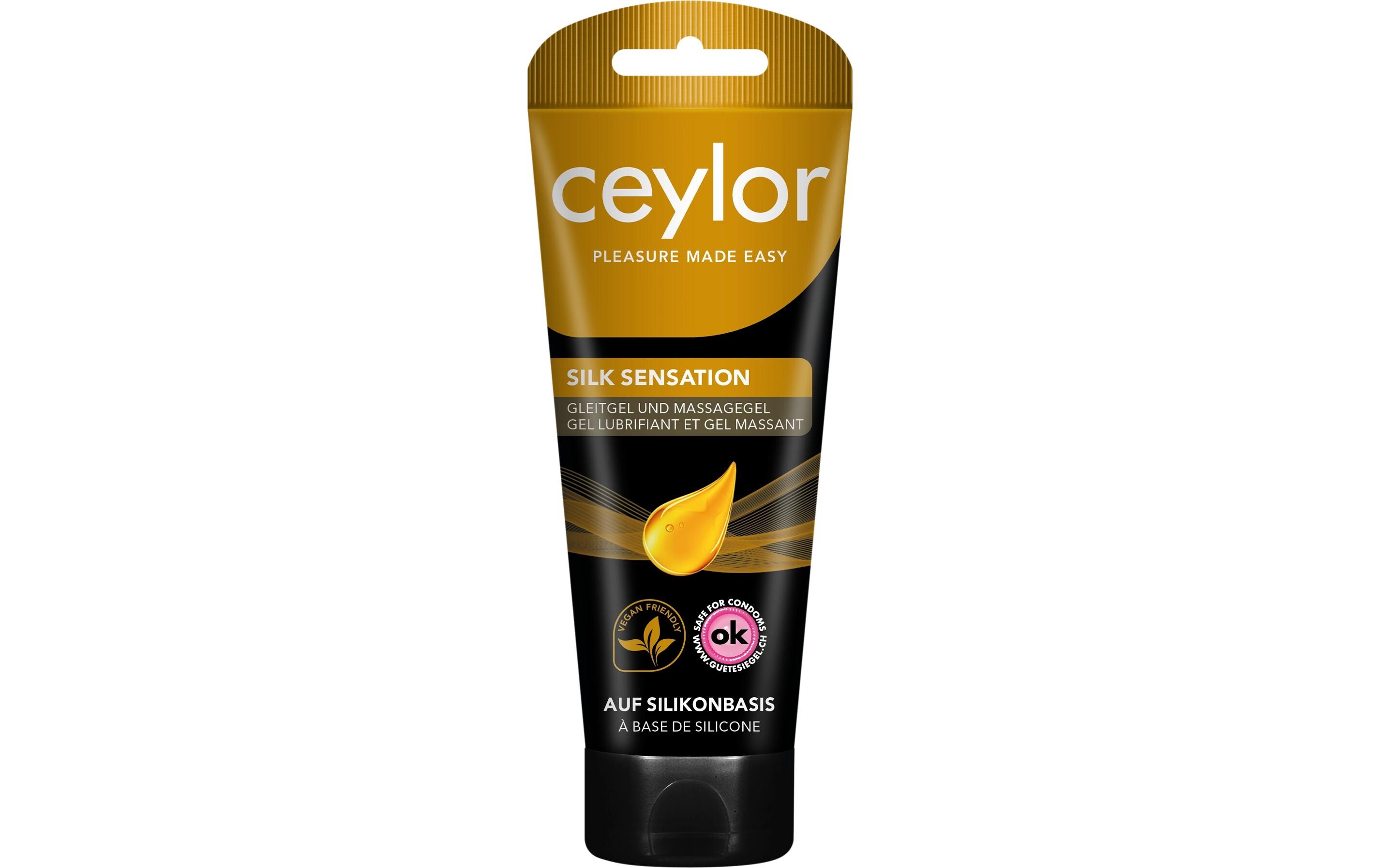 Massage- & Gleitgel Silk Sensation 100 mlLanganhaltendes Gleitmittel auf Silikonbasis für Sex und Massage