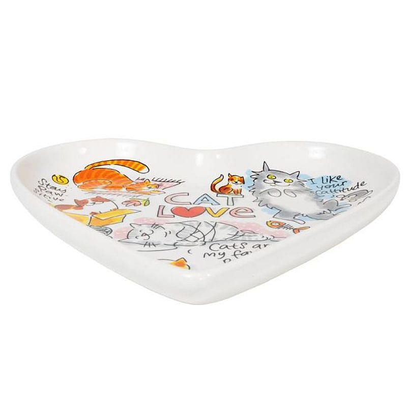 Blond Amsterdam Bord Hart Kat | 13656