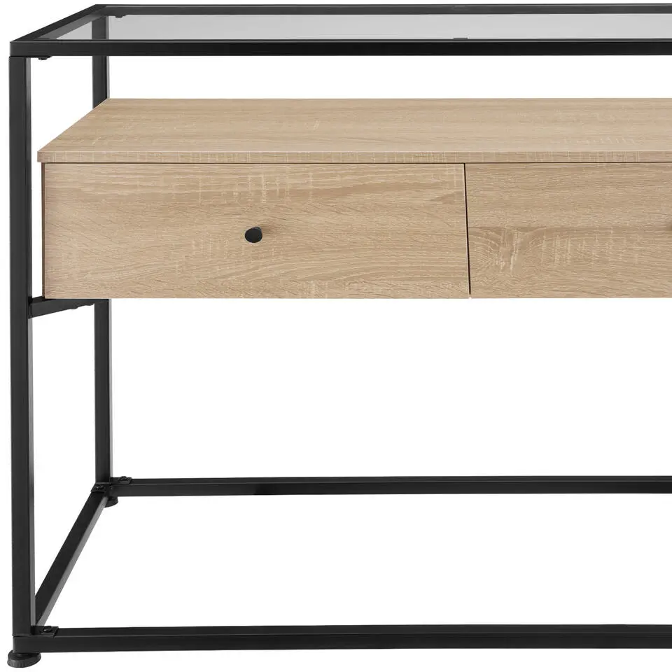 tectake Consoletafel Reading 101,5x41,5x80,5cm