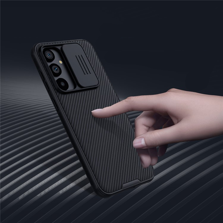 Samsung Galaxy S23 FE Schutz Hülle Cam-Slider Kameraschutz - Schwarz