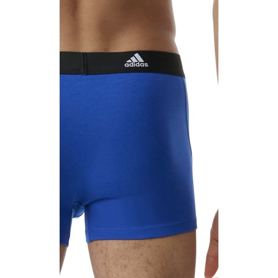 adidas Boxers Pack de 3 - Noir/Blanc/Bleu
