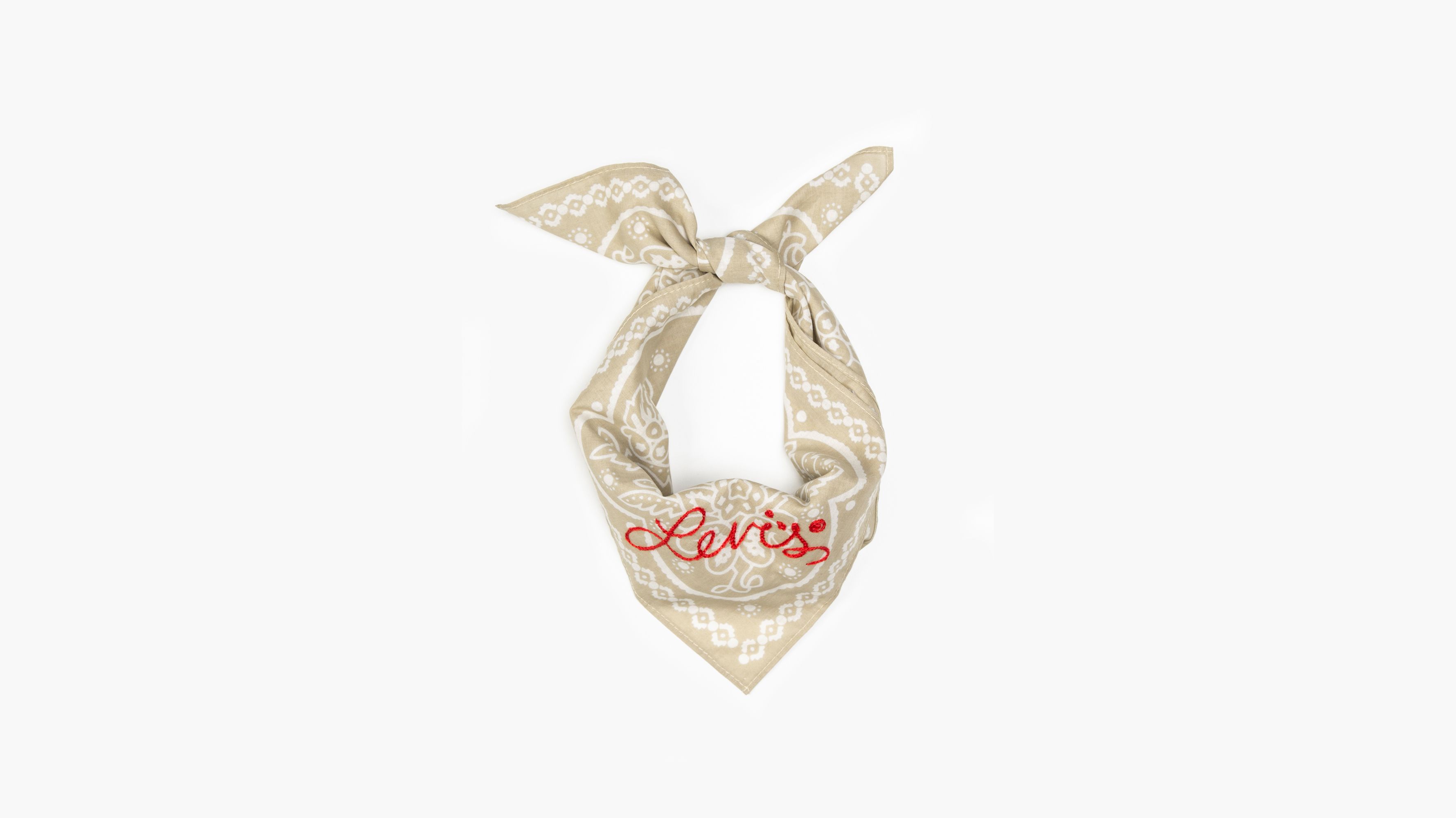 Bandana motif cachemire Elevated - Cream - Cream