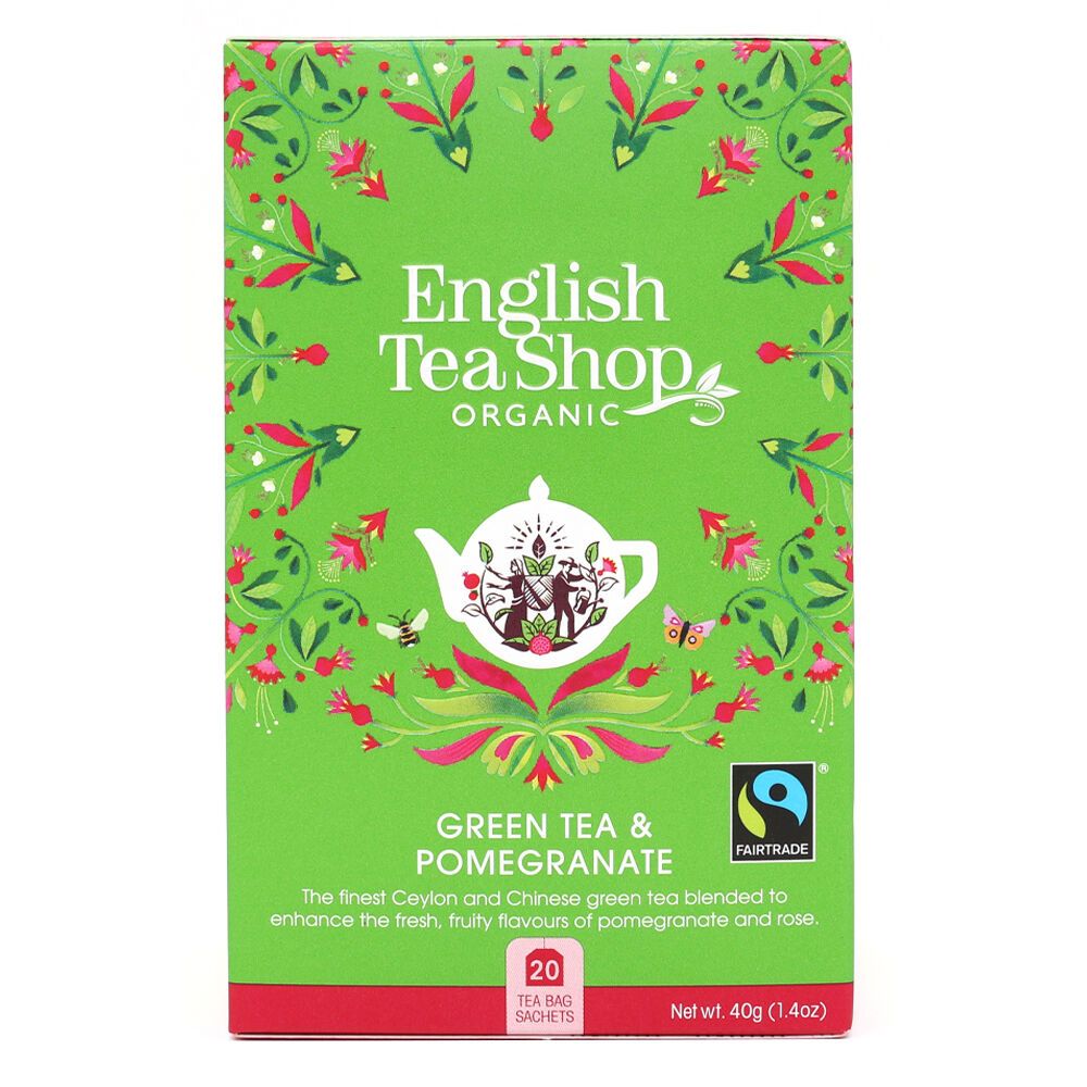 English Tea Shop Green Tea & Pomegranate