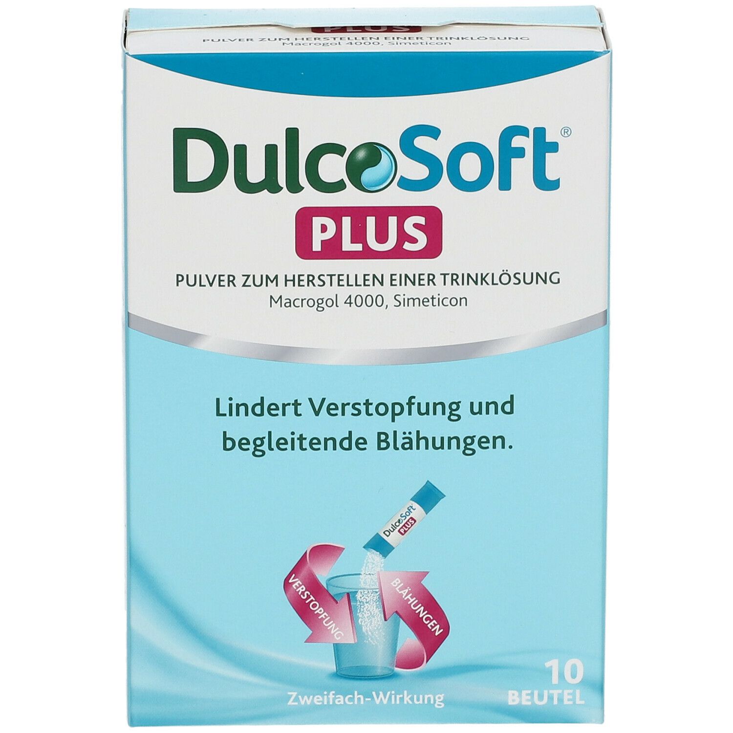 DulcoSoft Plus Abführmittel bei Verstopfung mit Blähungen