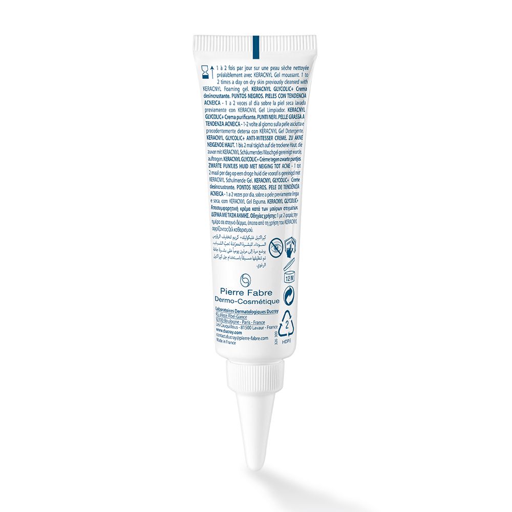 DUCRAY KERACNYL Glycolic+  Anti-Mitesser Creme