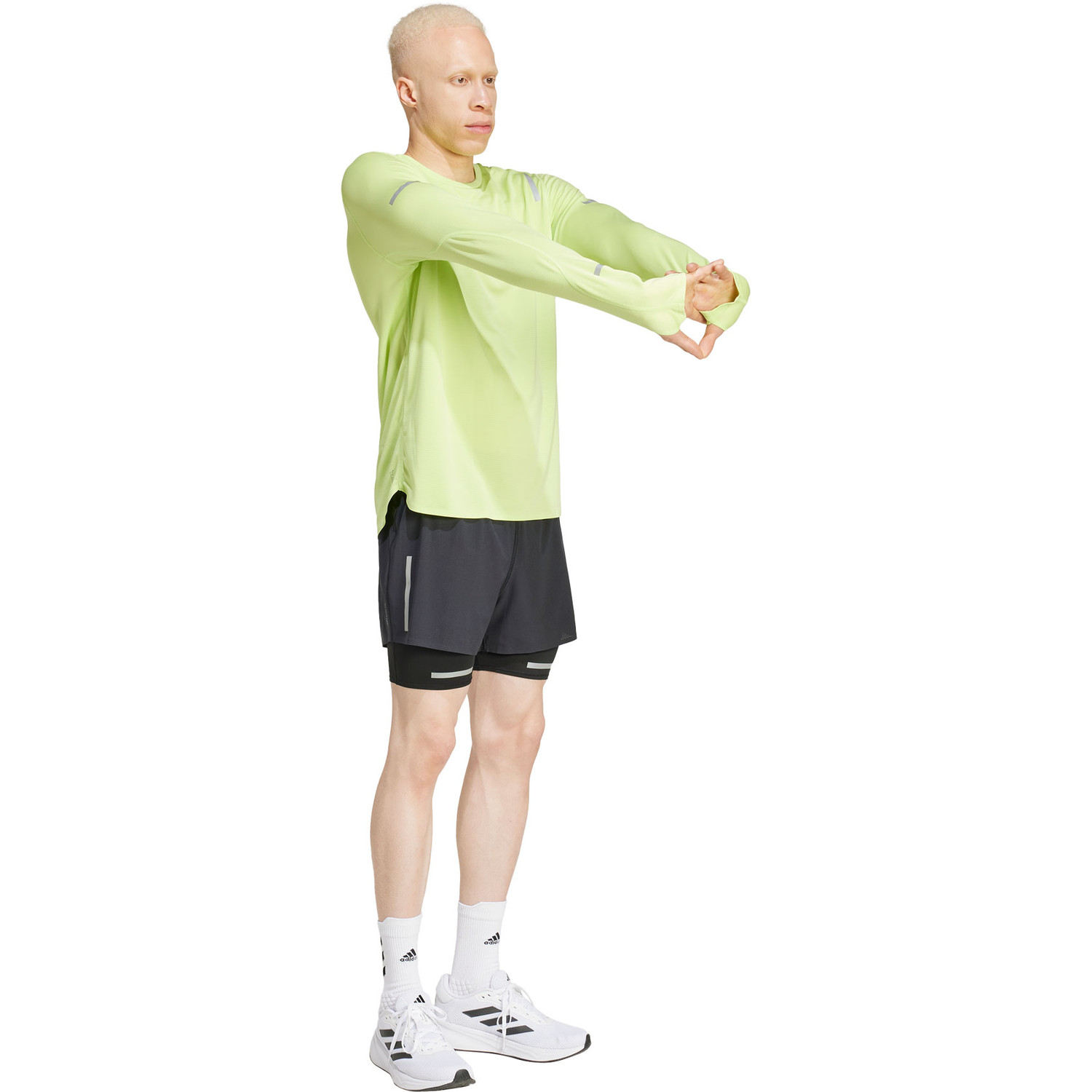 adidas Ultimate High Visible 2in1 Short Heren