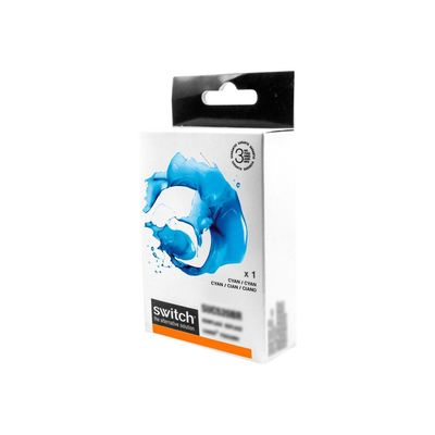 Cartouche compatible Brother LC1100/LC980 - cyan - Switch