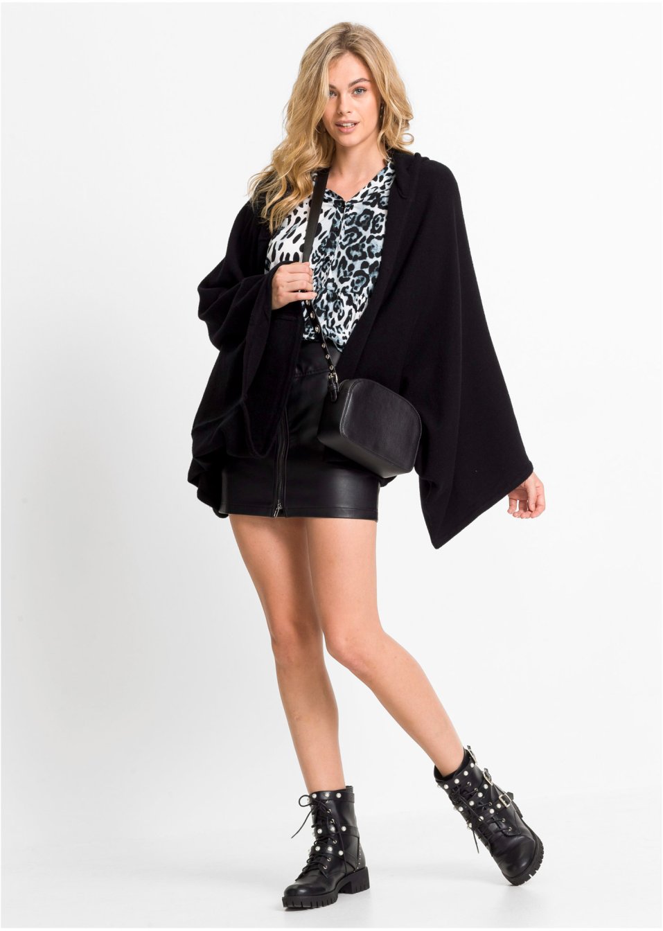 Gilet en maille à manches amples