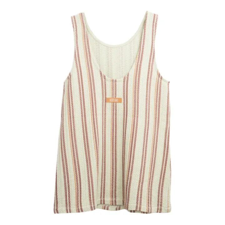 Bootani Robe Coton Bio Rayée | Sauge