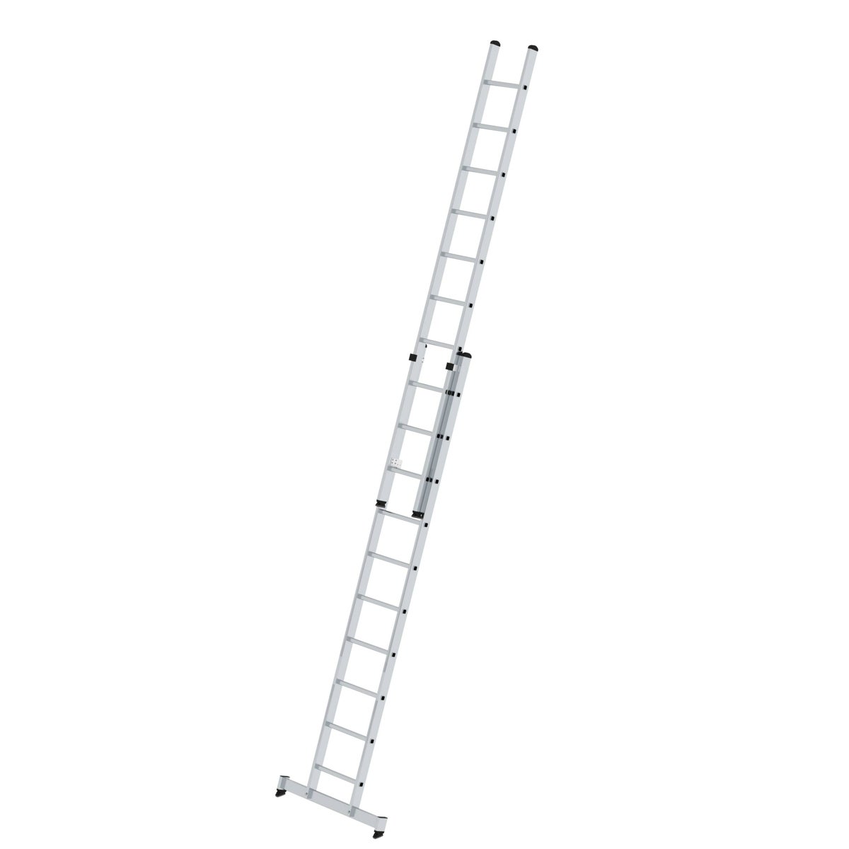 PROREGAL 2-delige sportschuifladder met dwarsbalk, 2 x 10 sporten