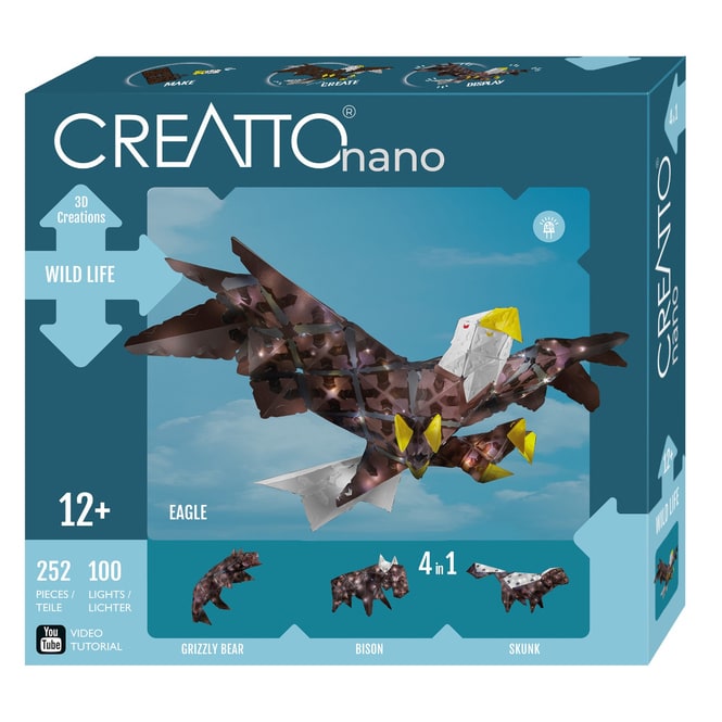 CREATTO nano - Adler - 3D-Puzzle