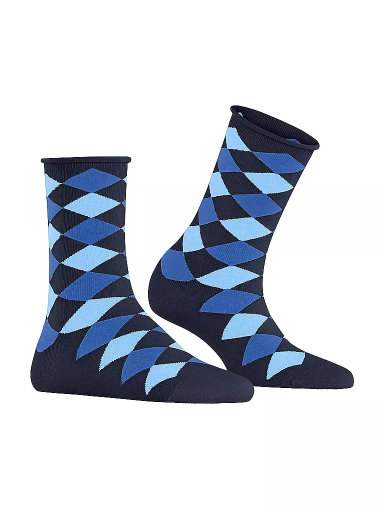 BURLINGTON Damen Socken SANDY 36-41 marine blau