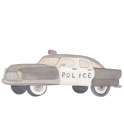 That's Mine Wandsticker - Police Car - Multi
