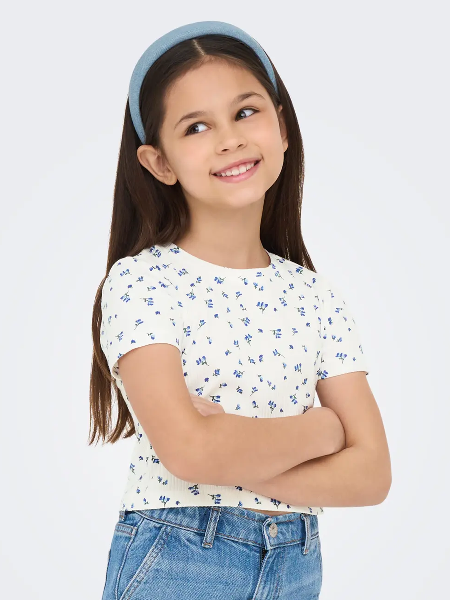 Bella Life Aop Short Sleeve Top Juniors
