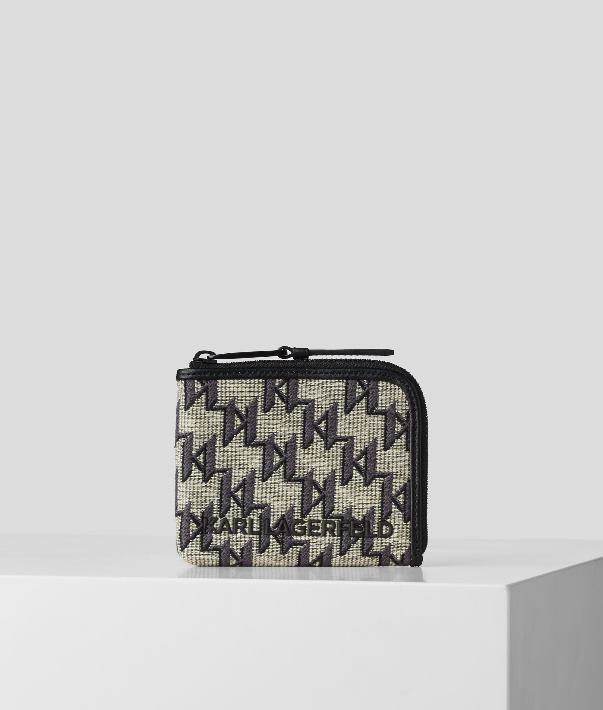 PORTEFEUILLE ZIPPÉ KL MONOGRAM
