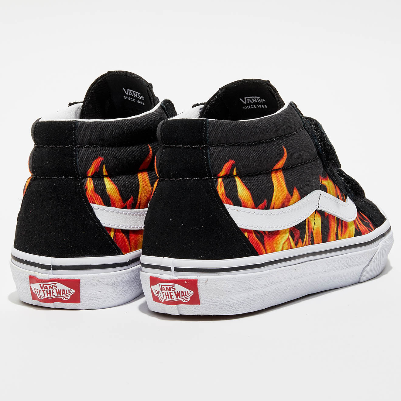 Vans Sneakers en Cuir & Textile SK8-Mid Reissue V noires