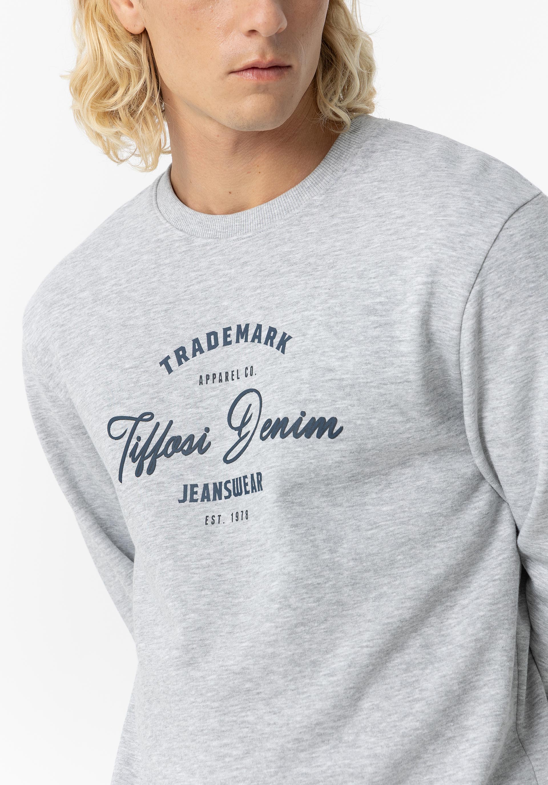Sweatshirt com Estampado Frontal