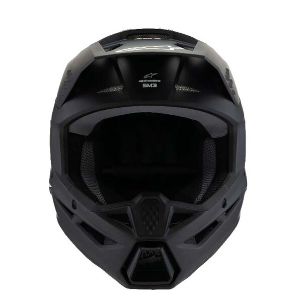 Alpinestars - Casque enfant Youth S-M3 Solid Noir Mat