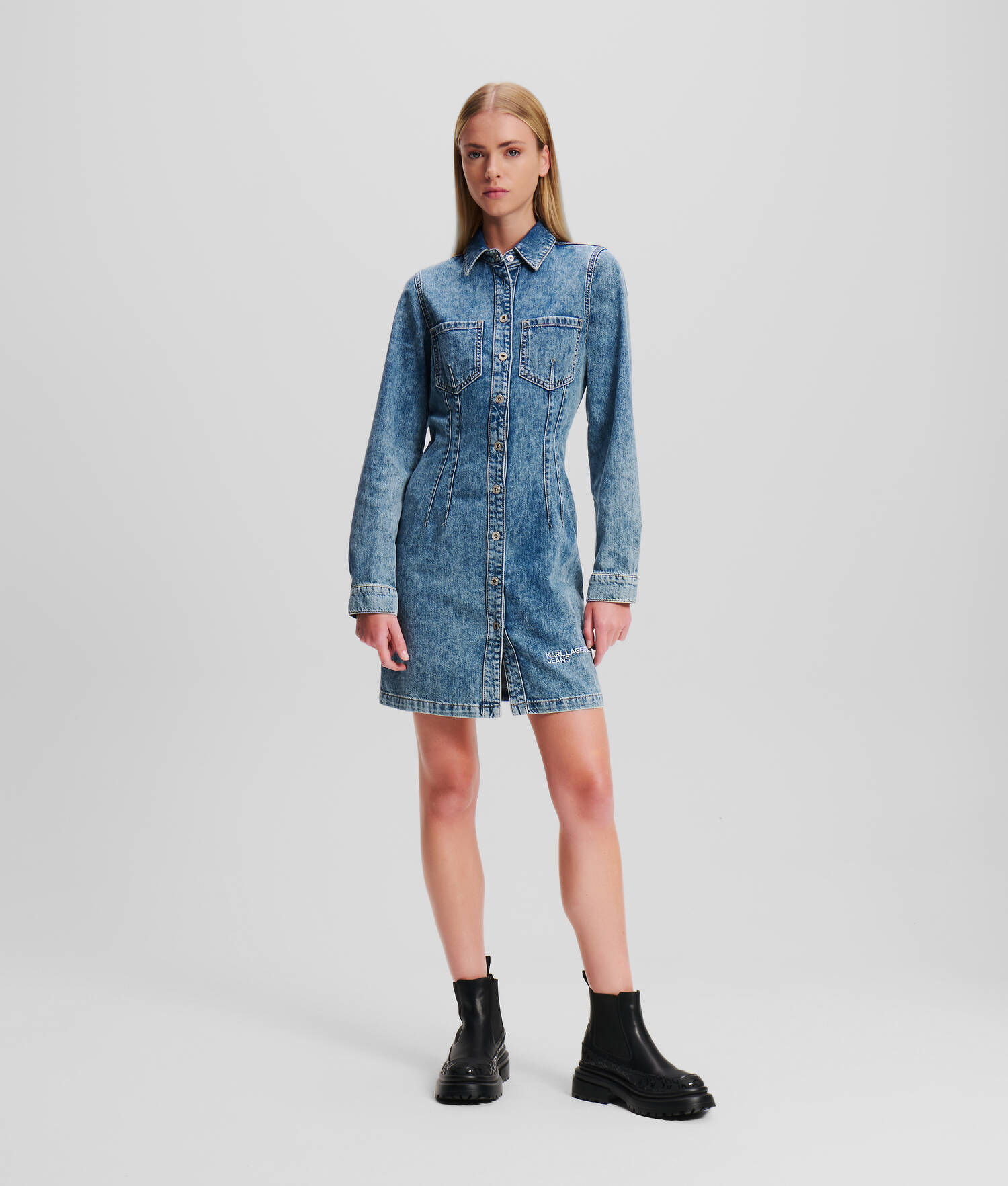 ROBE À MANCHES LONGUES KLJ