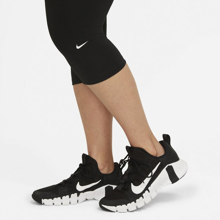Nike One Mid-Rise trekvart træningstights (Plus Size) Sort