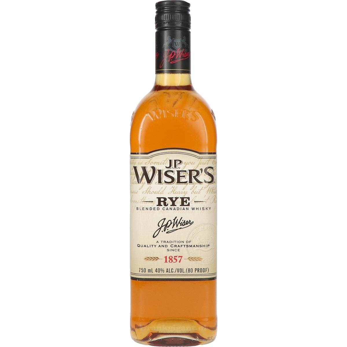 J.P. Wiser's Rye 70 cl