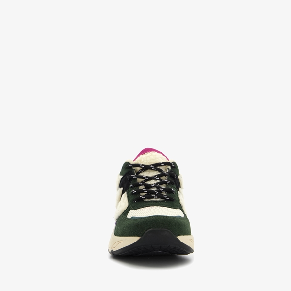 Blue Box meisjes dad sneakers met teddy details