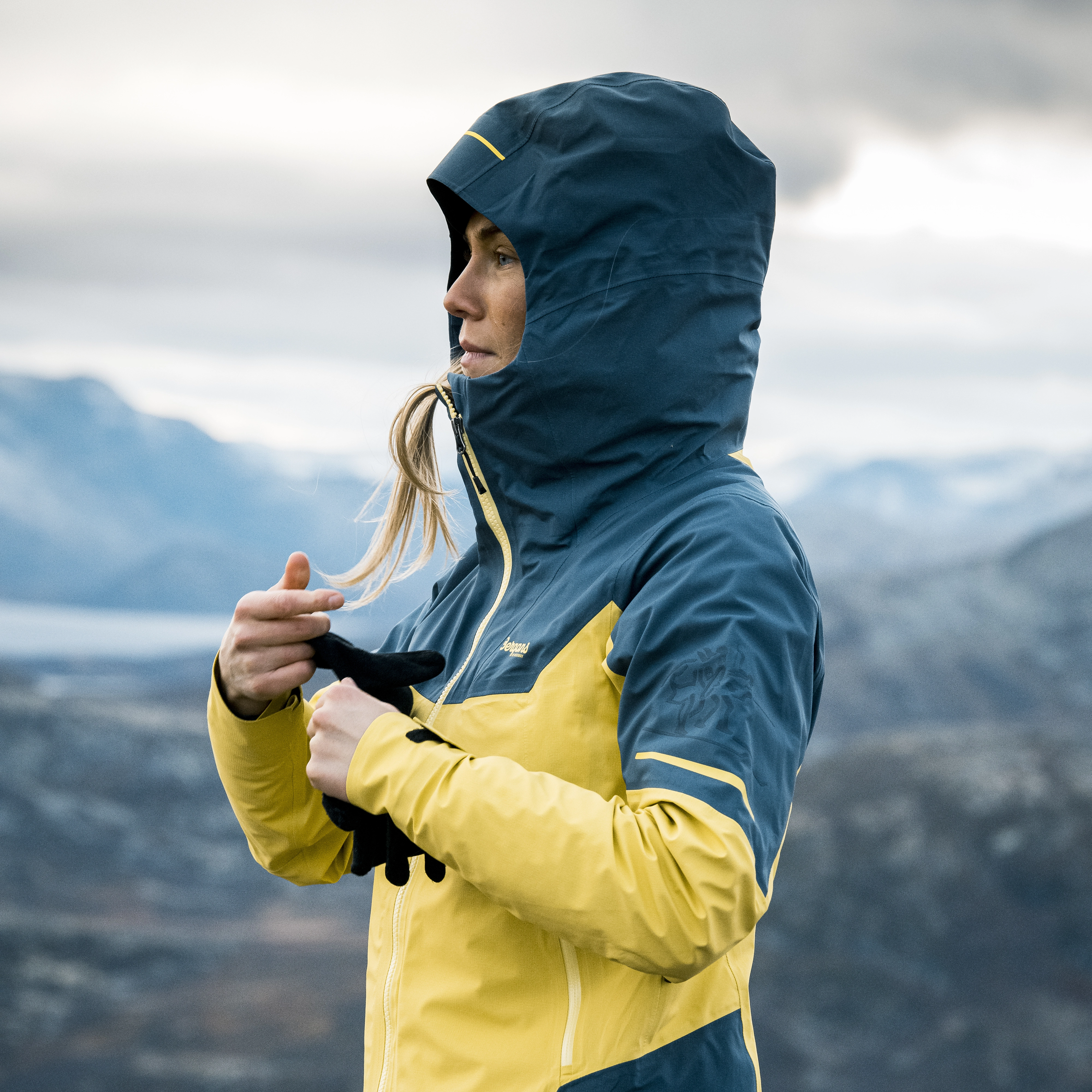 Senja 3L W Jacket Pineapple / Orion Blue