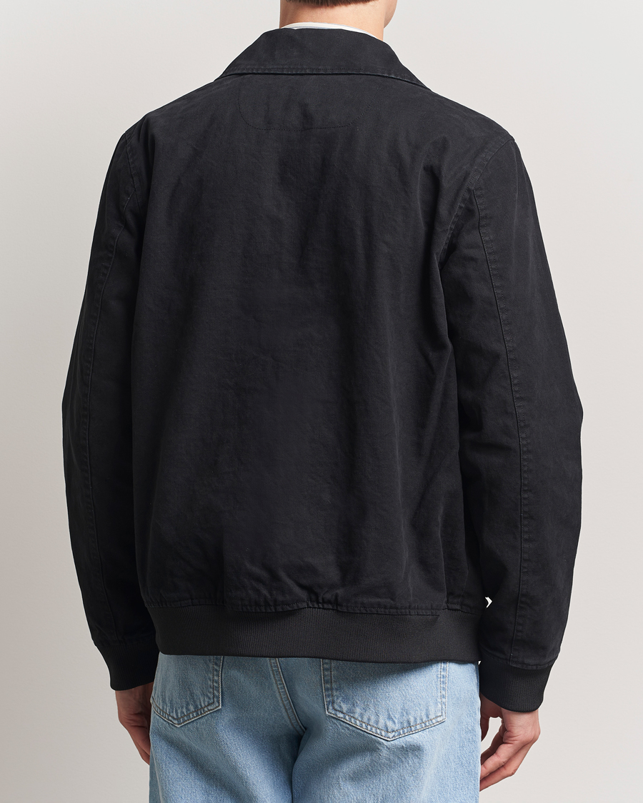 A Day's March Bader Cotton Flight Jacket Black