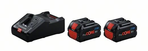 18V Li-ion accu starterset (2x8.0Ah)   lader - 1600A016GP