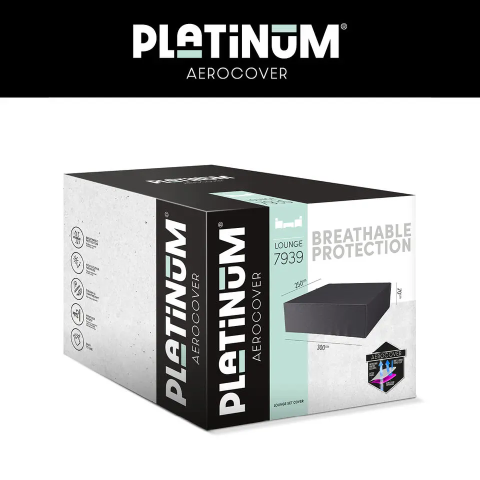 Platinum Aerocover loungesethoes 300x250x70 cm
