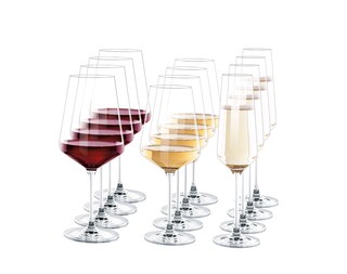 LEONARDO Gläser Set SELEZIONE 12-teilig Klarglas