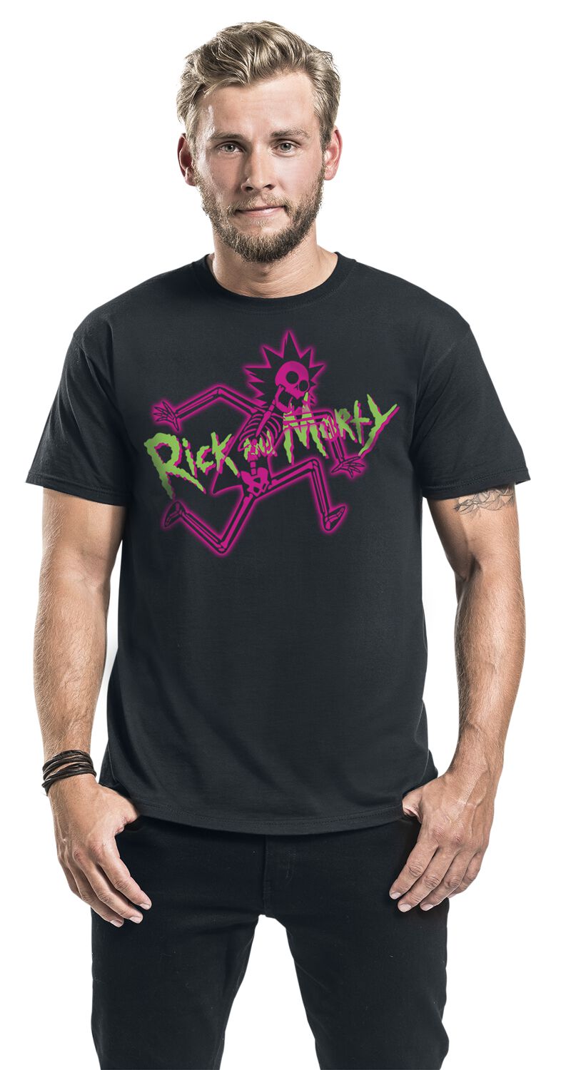 Rick - Squelette | Rick & Morty T-Shirt Manches courtes