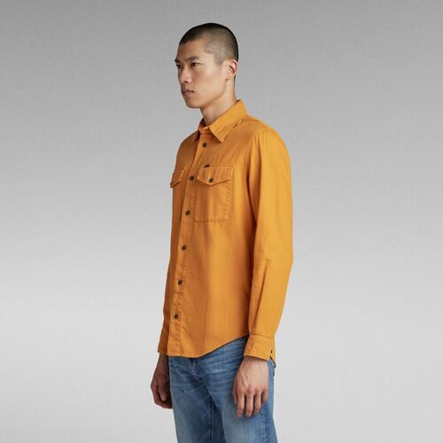 G-Star Raw - D20165 7647 MARINE SLIM-DULL YELLOW GD Blanco