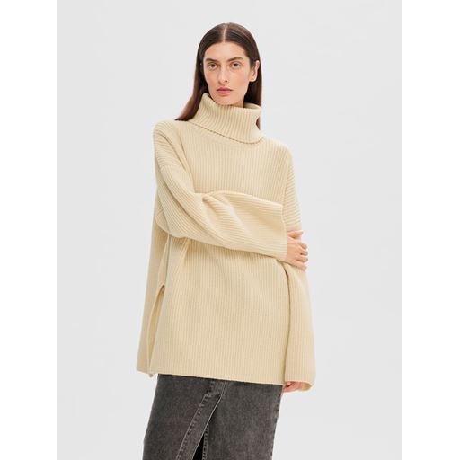 Selected Femme Mary Striktrøje, Birch, M