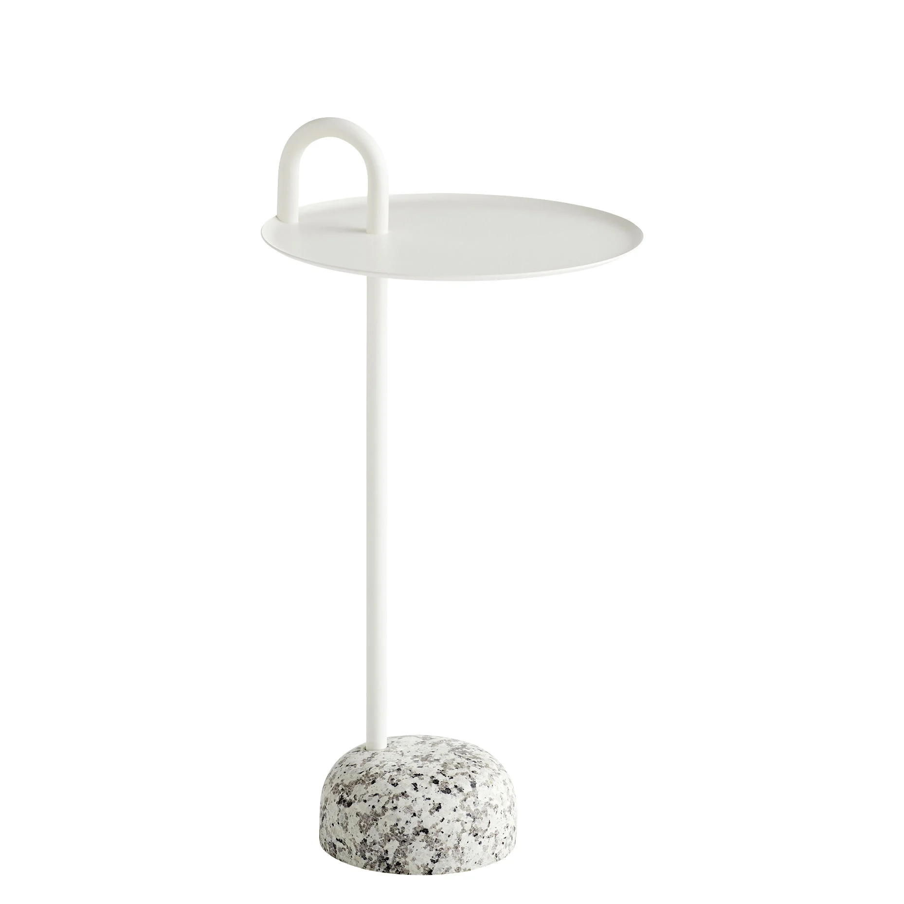 BOWLER - Table d'appoint métal | Beige