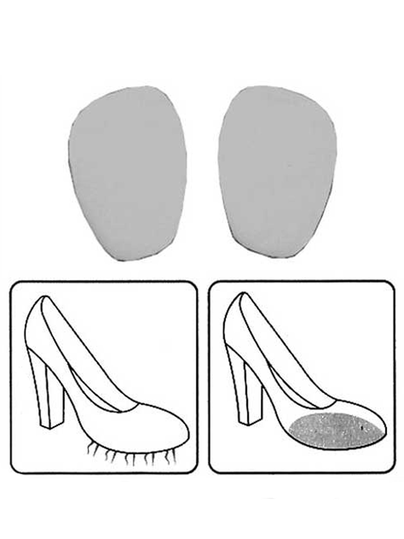 Lot 3 paires de protections chaussures