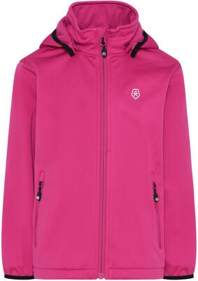 Color Kids Fôret Softshelljakke, Festival Fuchsia