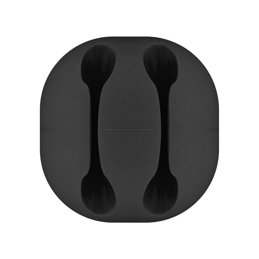 (5er Set) selbstklebende Kabelhalter / Clips / Klemmen - Schwarz