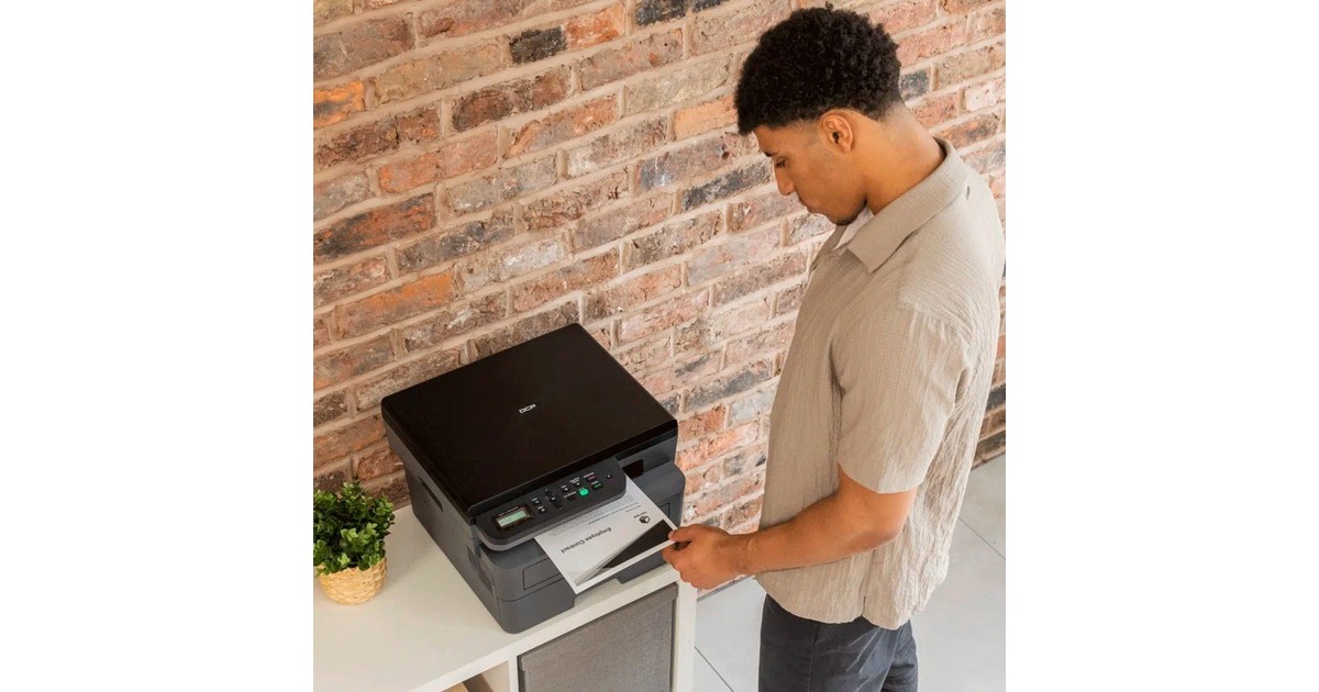 BrotherDCP-L2627DWE all-in-one laserprinter  (Donkergrijs)