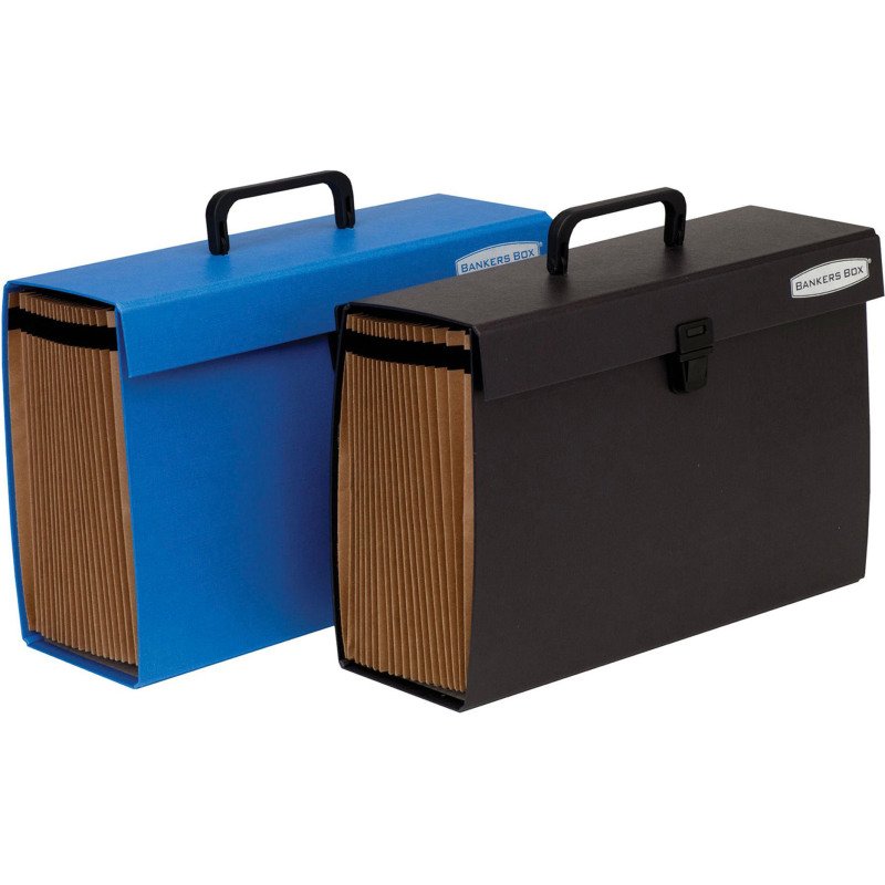Trieur valissette Bankers Box Handifile, noir