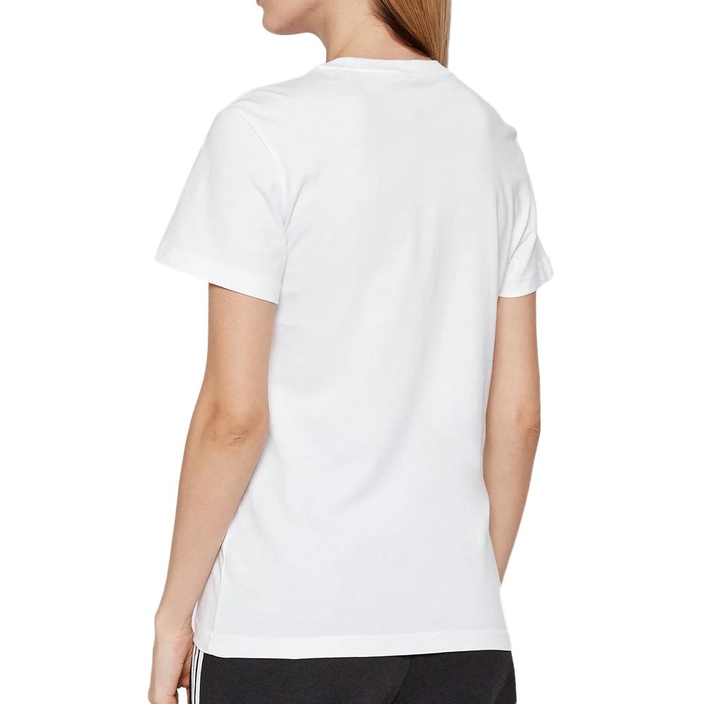 Adidas T-shirt Blanc/Noir Femme Adidas GL0649
