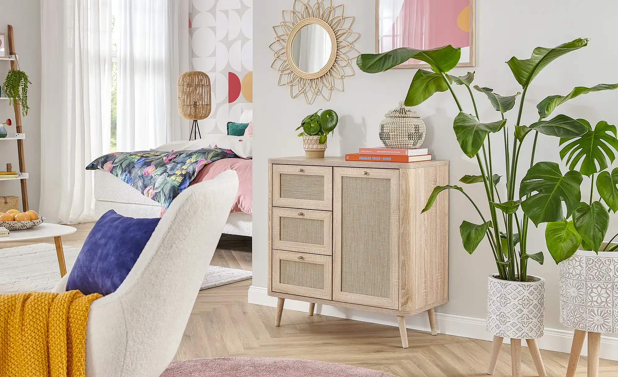 Roomers Kommode Rafia Premium